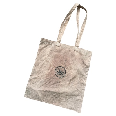 Mml distorted paper bag tote