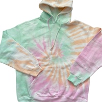 TIE-DYE SELF-CARE CLUB HOODIE - Thumbnail 1