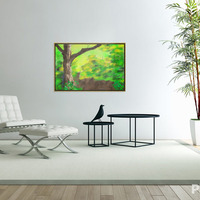 Emerald Haven 24 X 24 Art Print - Thumbnail 2