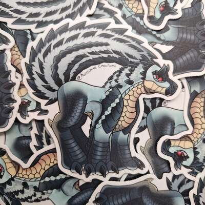 Chibi kadachi sticker