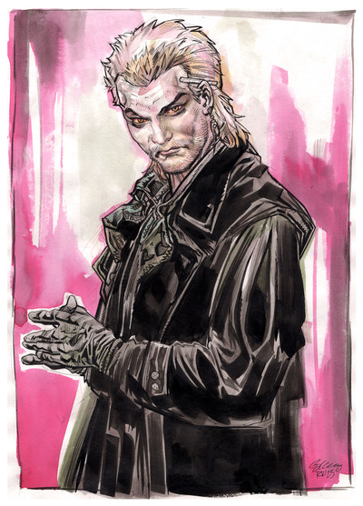 David from The Lost Boys original sketch