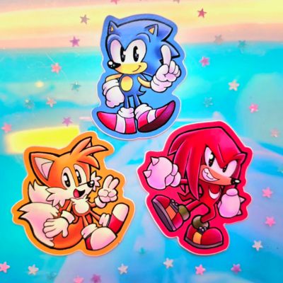 Team sonic stickers