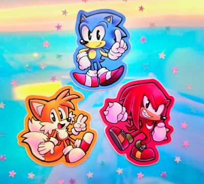 Team Sonic Stickers