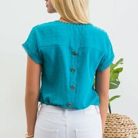 Swiss Dot Blouse - Thumbnail 4