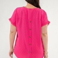 Plus Swiss Dot Top - Thumbnail 5