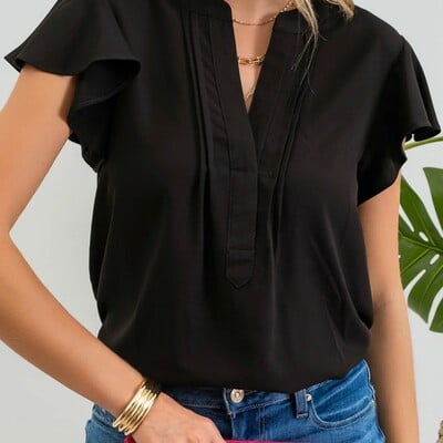 V neck blouse