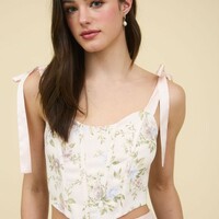 Floral Corset - Thumbnail 2