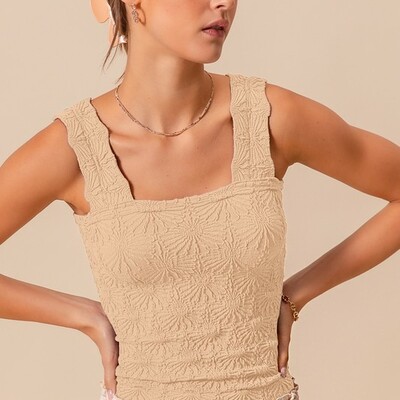Floral texture tank - Thumbnail 2
