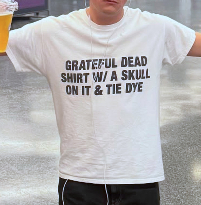 Free Shipping-"GRATEFUL DEAD SHIRT" TEE