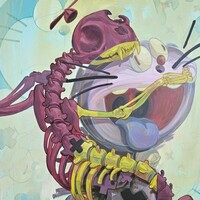 Painting by Moi Martos "There is more than one way to skin a Cat"  - Thumbnail 2