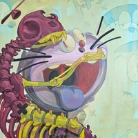 Painting by Moi Martos "There is more than one way to skin a Cat"  - Thumbnail 3