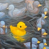 Painting by Moi Martos "Different"  - Thumbnail 1