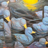 Painting by Moi Martos "Different"  - Thumbnail 5