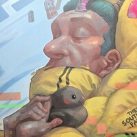 Painting by Moi Martos "Meditacion"  - Thumbnail 1