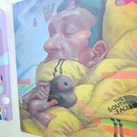 Painting by Moi Martos "Meditacion"  - Thumbnail 4