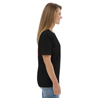 Custom Organic Cotton T-Shirt | Unisex Eco-Friendly Front & Back Print - Thumbnail 4