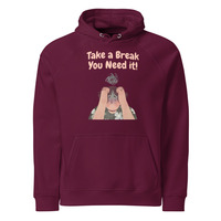 Custom Eco Raglan Hoodie | Unisex Organic Cotton with Front Print - Thumbnail 14