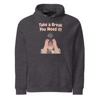 Custom Eco Raglan Hoodie | Unisex Organic Cotton with Front Print - Thumbnail 18