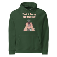 Custom Eco Raglan Hoodie | Unisex Organic Cotton with Front Print - Thumbnail 22