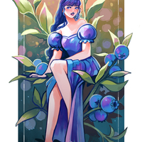 Fruit Lady - Blueberry - Thumbnail 1
