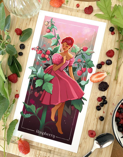 Fruit Lady - Raspberry