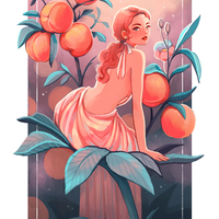 Fruit Lady - Peach - Thumbnail 1