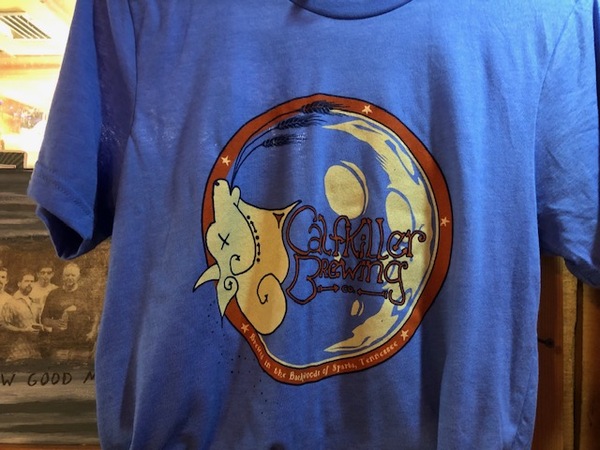  T-shirt with original "Calfhead" drawing!
