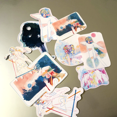 sticker mystery pack