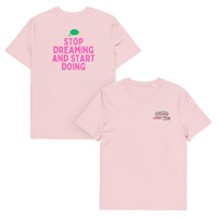 Unisex Organic Cotton T-Shirt with Front Embroidery & Back Print - Thumbnail 22