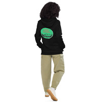 Unisex Organic Side Pocket Hoodie with Front & Back Print - Thumbnail 3