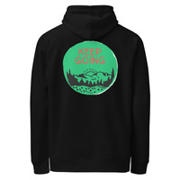 Unisex Organic Side Pocket Hoodie with Front & Back Print - Thumbnail 9