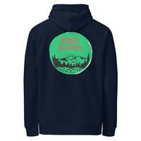 Unisex Organic Side Pocket Hoodie with Front & Back Print - Thumbnail 13