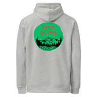 Unisex Organic Side Pocket Hoodie with Front & Back Print - Thumbnail 17