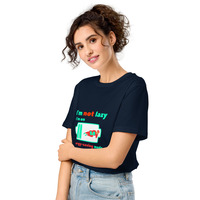 Unisex Organic Cotton T-Shirt with Front Print - Thumbnail 2