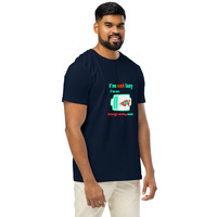 Unisex Organic Cotton T-Shirt with Front Print - Thumbnail 4
