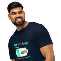 Unisex Organic Cotton T-Shirt with Front Print - Thumbnail 5