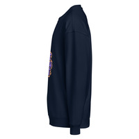 Women’s Organic Oversized Sweatshirt with Front Print - Thumbnail 10