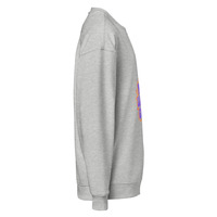 Women’s Organic Oversized Sweatshirt with Front Print - Thumbnail 15