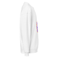 Women’s Organic Oversized Sweatshirt with Front Print - Thumbnail 19