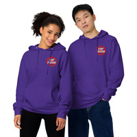 Unisex Midweight Hoodie with Front Embroidery & Bold Back Print - Thumbnail 7