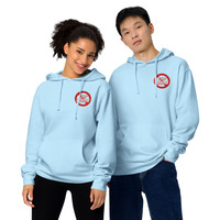 Unisex Midweight Hoodie with Front Embroidery & Bold Back Print - Thumbnail 10