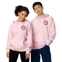 Unisex Midweight Hoodie with Front Embroidery & Bold Back Print - Thumbnail 11