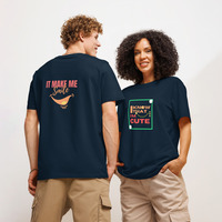 Custom Organic Unisex T-Shirt with Front & Back Print | Eco-Friendly - Thumbnail 10