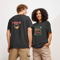 Custom Organic Unisex T-Shirt with Front & Back Print | Eco-Friendly - Thumbnail 11