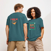 Custom Organic Unisex T-Shirt with Front & Back Print | Eco-Friendly - Thumbnail 15