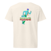 Unisex Organic Midweight T-Shirt | Custom Front & Back Print - Thumbnail 28