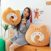 Cute Biscuit Cat Pillow Cushion - Thumbnail 3