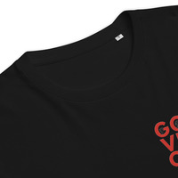 Unisex Organic Cotton T-Shirt | Front Embroidered & Back Printed - Thumbnail 9