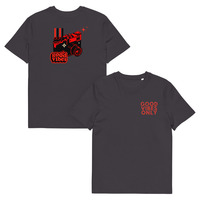 Unisex Organic Cotton T-Shirt | Front Embroidered & Back Printed - Thumbnail 14