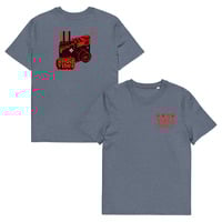 Unisex Organic Cotton T-Shirt | Front Embroidered & Back Printed - Thumbnail 17